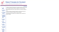 Desktop Screenshot of maisonfrancaisedecleveland.org