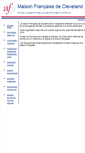 Mobile Screenshot of maisonfrancaisedecleveland.org